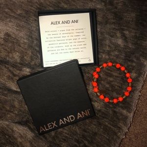 bright orange bracelet 🧡